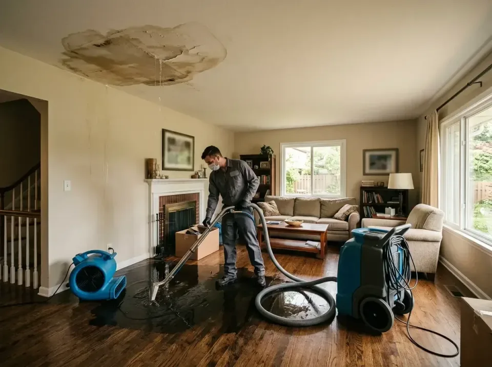 attic-pipe-burst-ceiling-drip-008 — frequently asked questions, Water Damage Restoration & Carpet Care in Holiday City South…